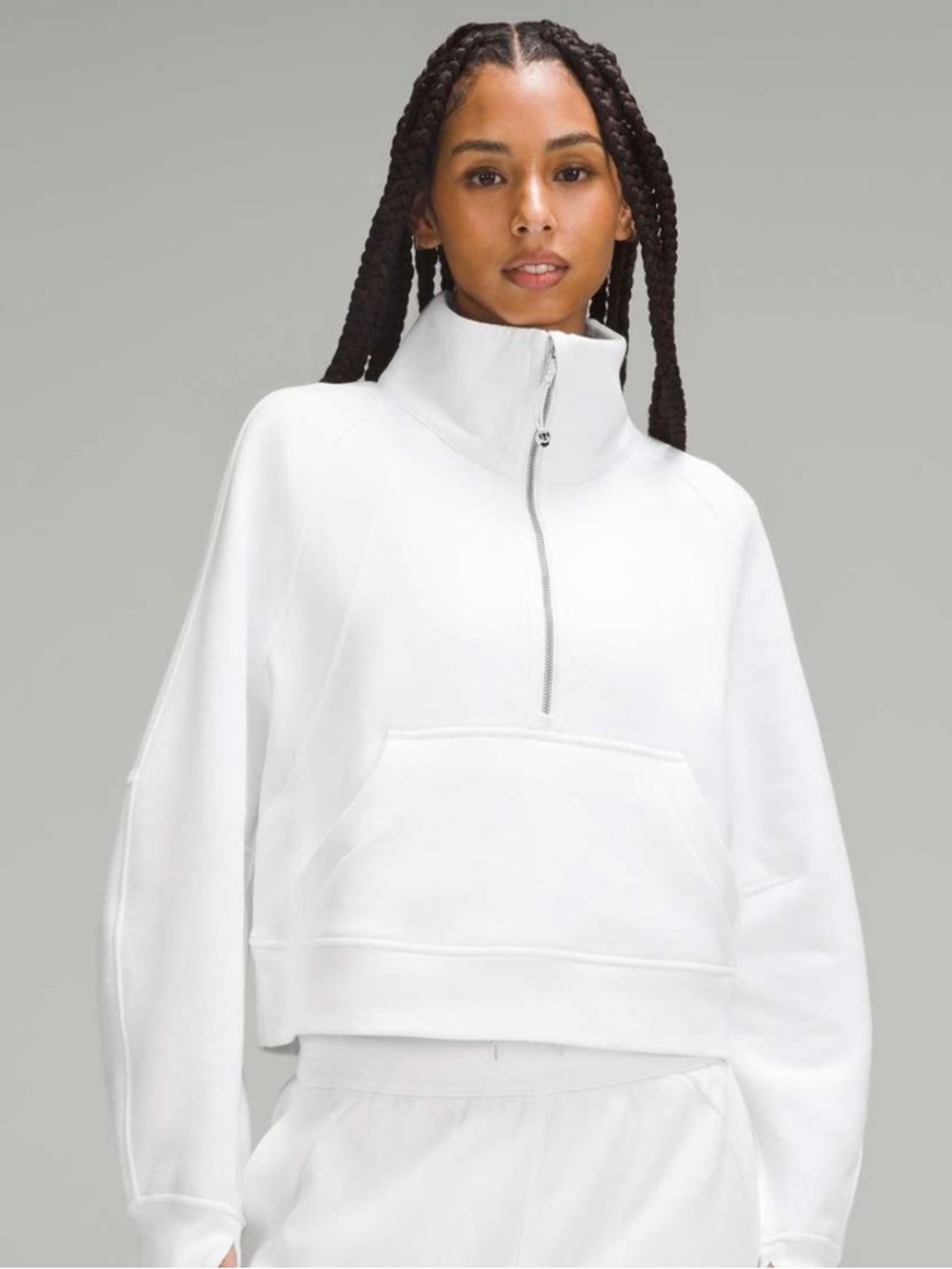 Lululemon Scuba Oversized Funnel-Neck Half Zip Sweatshirt